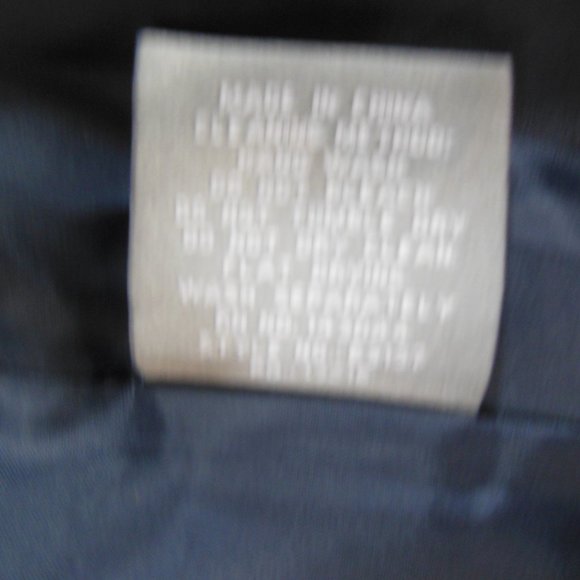 BAGATELLE Navy Blue & White Stripe Moto Jacket - Picture 8 of 8